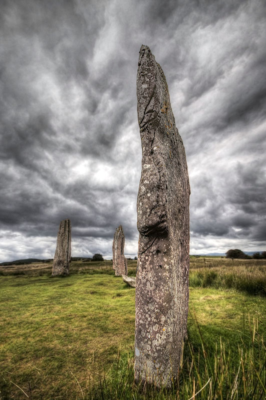 scotland, machrie moor, isle of arran, arran, standing stone, nevermoor, partington, photograhy, photograph